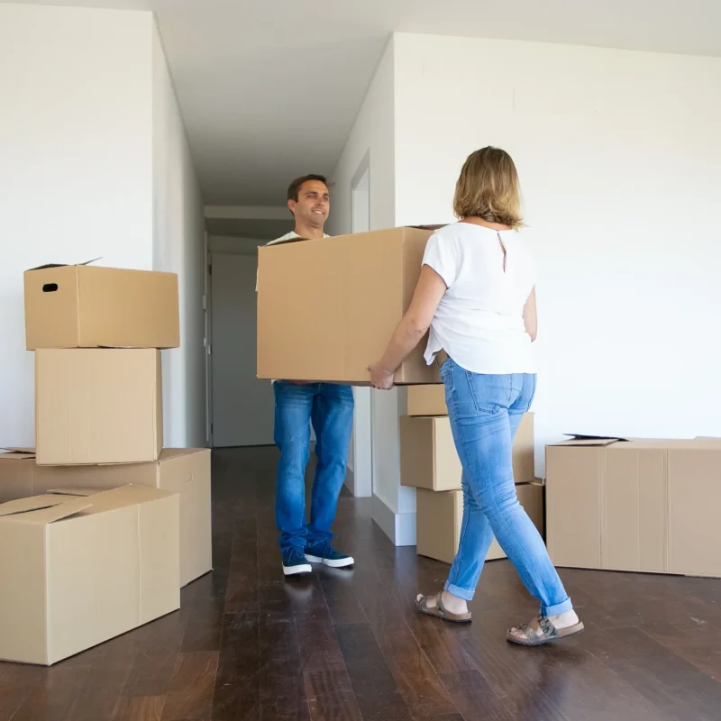 moving married couple
